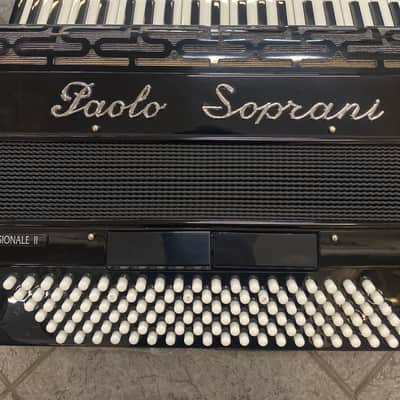 Paolo Soprani Professionale II Piano Accordion (Made in Italy) – Leather Case & Accessories Included image 10