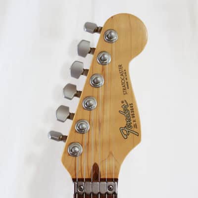 RARE 1989 Fender "Strat Plus" Stratocaster Electric Guitar w/ OHSC in Black Pearl Burst image 2