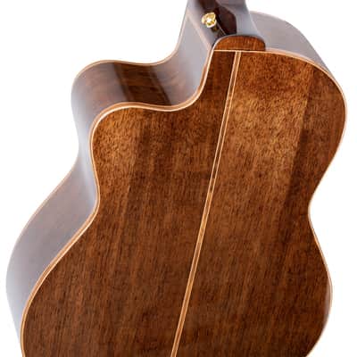 Ortega RCE159SN Performer Series Solid Cedar Top  Mahogany Neck Cutaway Nylon 6-String Classical Acoustic-Electric Guitar w/Gig Bag image 8