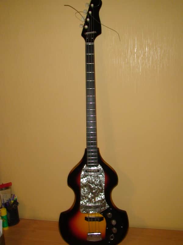 Orfeus Orpheus Plovdiv Bass Guitar Vintage 1960 image 1