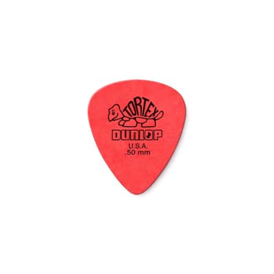 Dunlop Tortex Guitar Picks 0.50 Pack of 12 - Set of Picks image 1