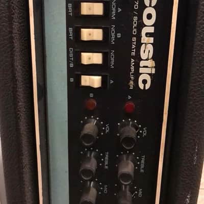 Acoustic Model 470 Solid State Amplifier 1970's image 2