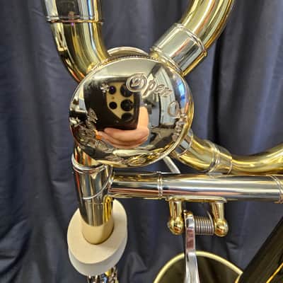 Bach 42BOF Stradivarius Professional Bb Tenor Trombone 2026 - Lacquered Brass w/ Nickel with Case image 5