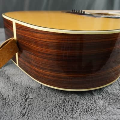 Yamaki 130 Acoustic D-28 Style Japan w/ Hard Case image 5