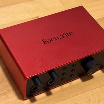 Focusrite Scarlett 4i4 4th Gen USB Audio Interface 2023 - Present - Red image 2