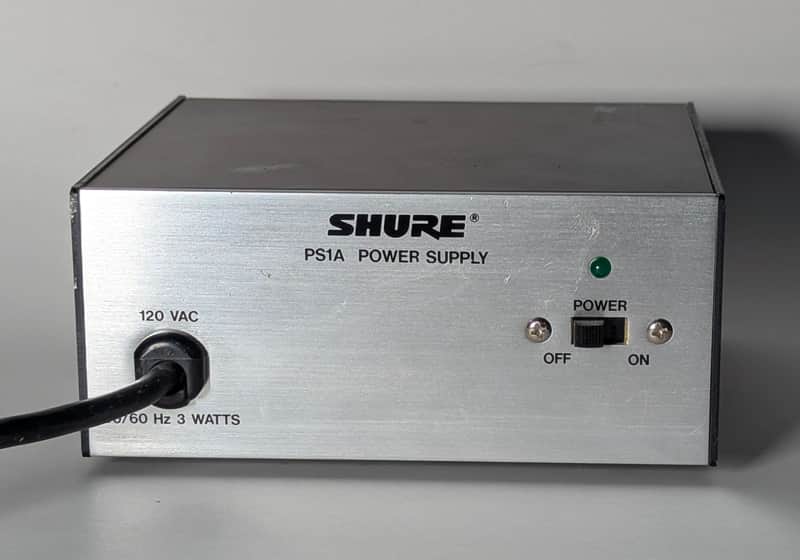 Shure PS1A Dual Microphone Phantom Power Supply image 1