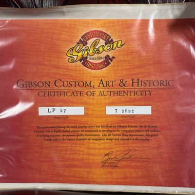 2003 Gibson Custom Shop Les Paul '57 Reissue Music Machine Stinger w/ Brazilian rosewood fretboard image 14