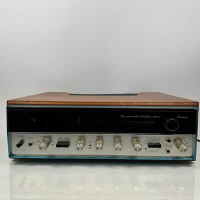 Sansui 5000A AM/FM Tuner Amplifier w/ Wood Cabinet image 2