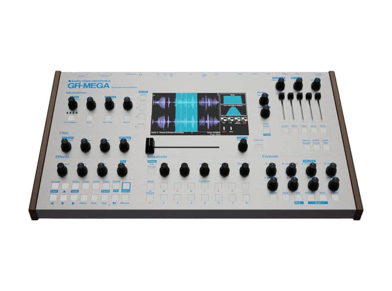 Tasty Chips GR-Mega Granular Workstation Desktop Synthesizer (Silver) image 1