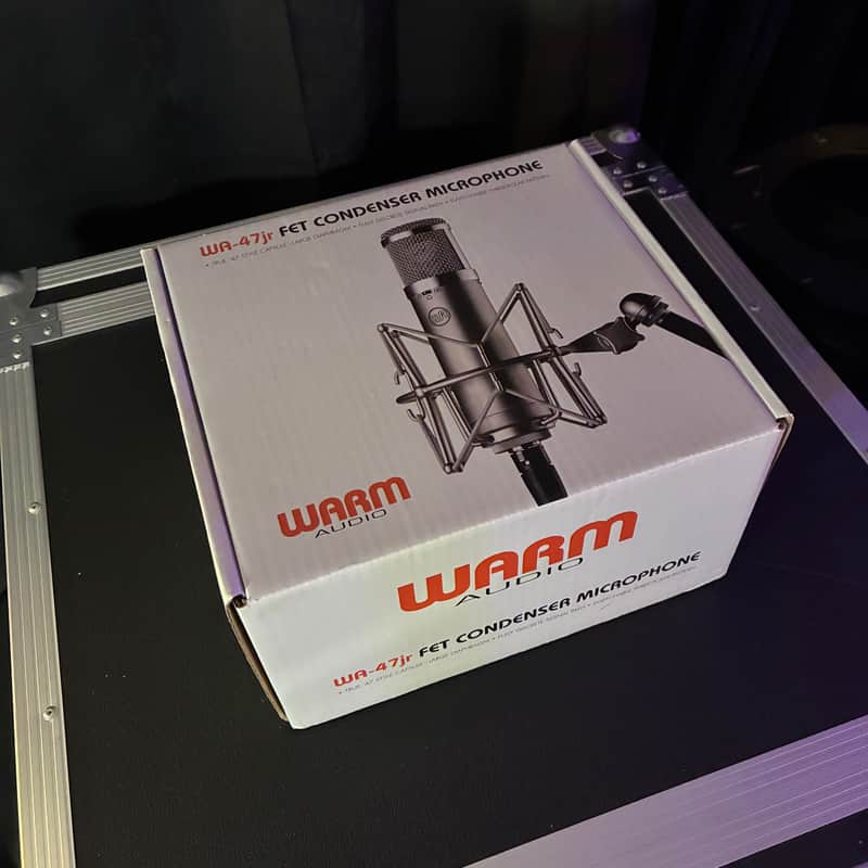 Warm Audio WA-47jr Large Diaphragm Multipattern FET Condenser Microphone 2018 - Present - Nickel image 1