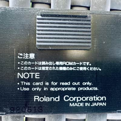 Roland SO-JD80-05 Brass Section Waveform Card JD-800/JD-990 image 2