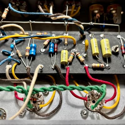 Hand Wired Clone AA764 Fender Vibro Champ Head 10w 5881 Single Ended Class A image 8