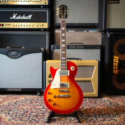 Epiphone Les Paul Standard Left-Handed 1989 - 2013 - Cherry Sunburst image 2