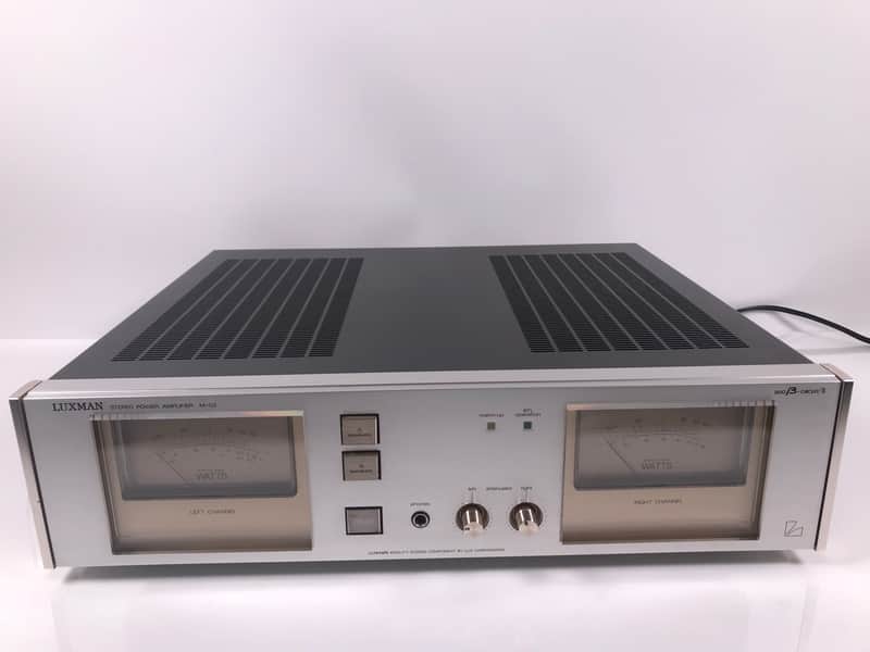 Luxman M-02 Stereo Power Amplifier image 1