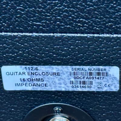 Peavey 6505 112-6 Cabinet Celestion G12M Green Back (16 Ohms) image 4