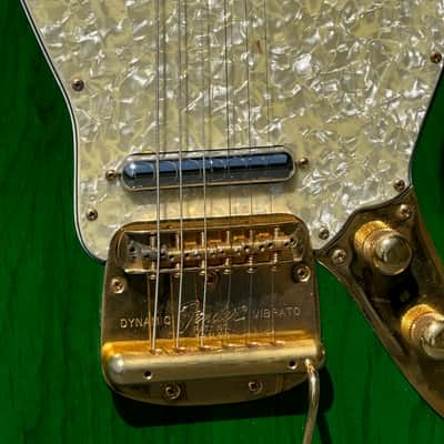 Fender Jaguar 1993 - Fred Stuart's Personal Build a See-Thru Green ridiculously documented 1 of a kind ! image 9