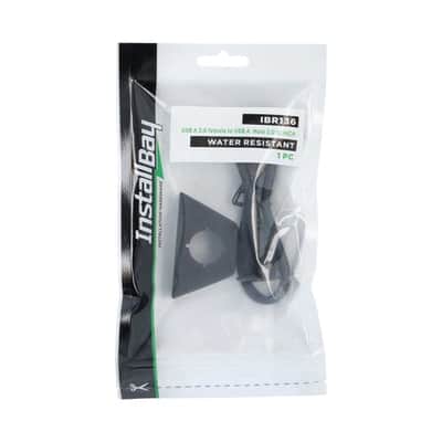 Install Bay IBR136 USB A 3.0 Female To USB A Male 3.0 1 Ft. image 5