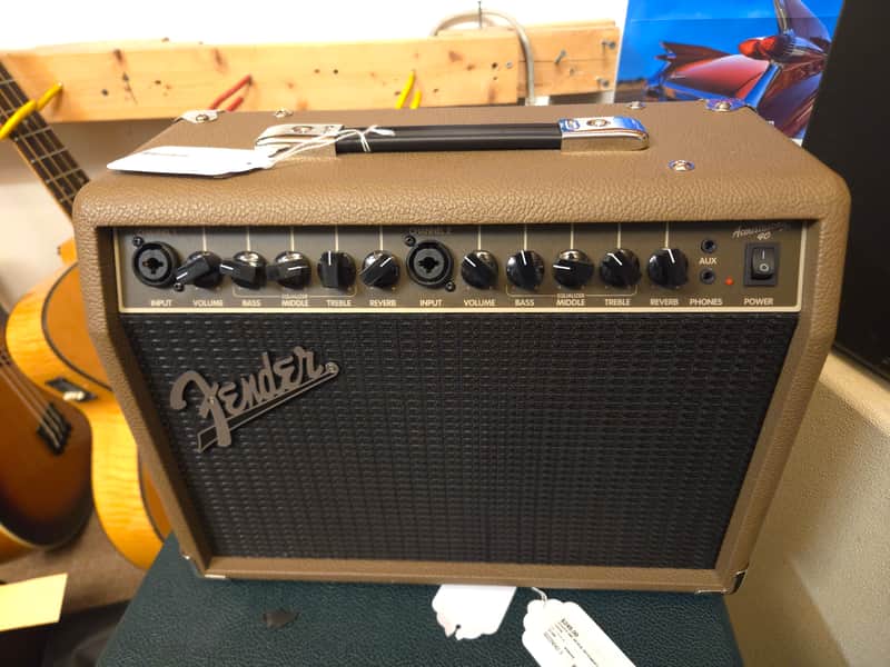 Fender Acoustasonic 40 2-Channel 40-Watt 2x6.5" Acoustic Guitar Amp