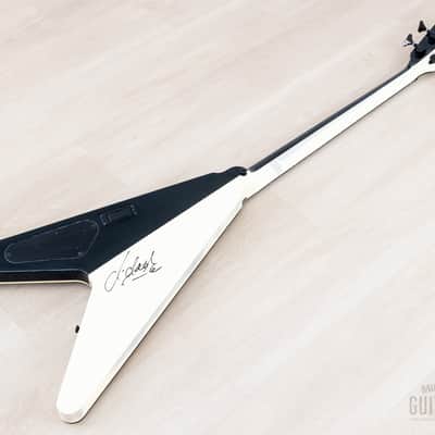 2012 Dean USA Michael Schenker Flying V Bass NAMM Limited Edition, 1 of 25, Signed w/ Case image 14