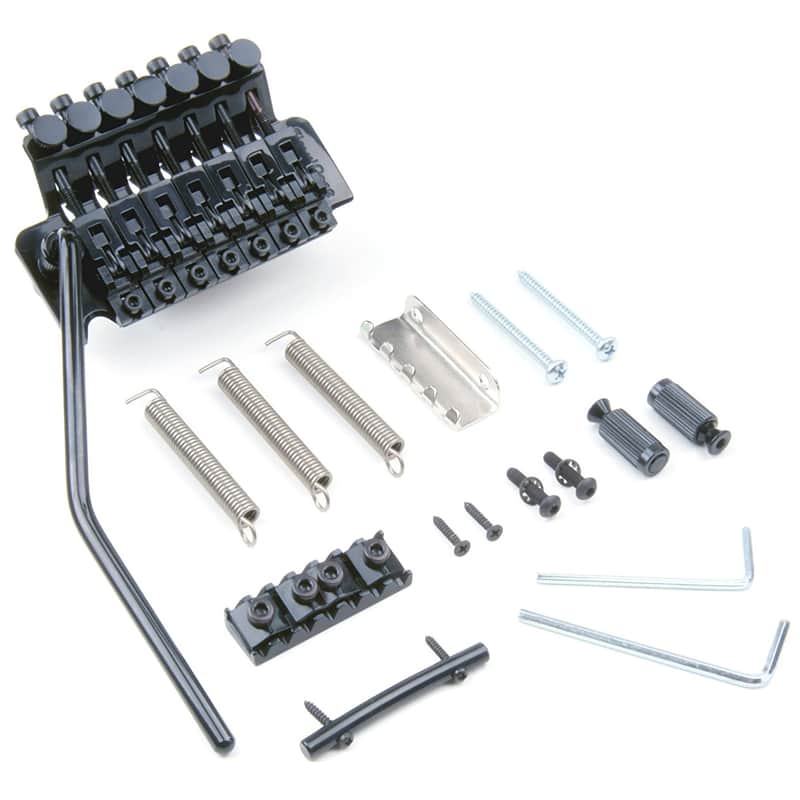 Floyd Rose FRTS200 Original Series 7-String Tremolo Bridge System, Black image 1