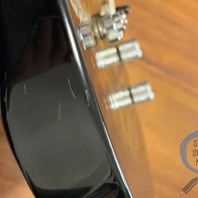 BC Rich Marion Guitar, Black Burst Quilt/Flame, 2000s | Reverb