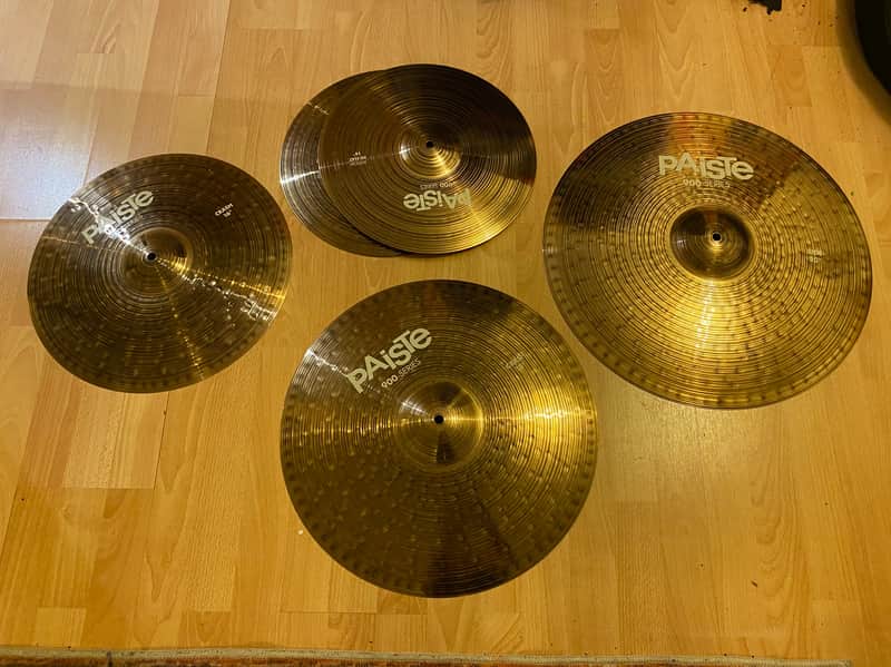 Paiste 900 Series Medium Box Set 14/16/18/20" Cymbal Pack image 1
