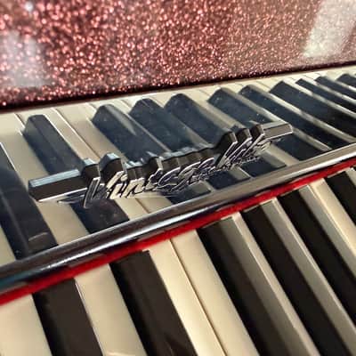 Sale! Vintage Vibe Deluxe 73 Electric Piano with Stereo Console Amplifier – Mint Condition – Rare Cherry Cola Sparkle image 4