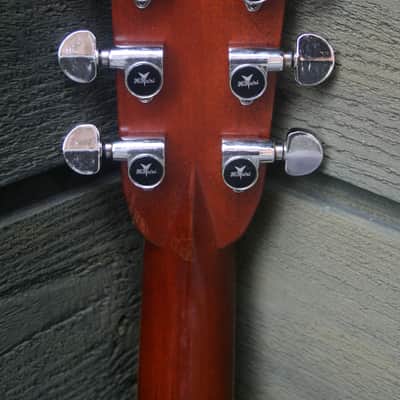 1975 Yairi YW-600 Dreadnought Guitar New Jacaranda Natural+Vintage Hard Case Bargain! image 11