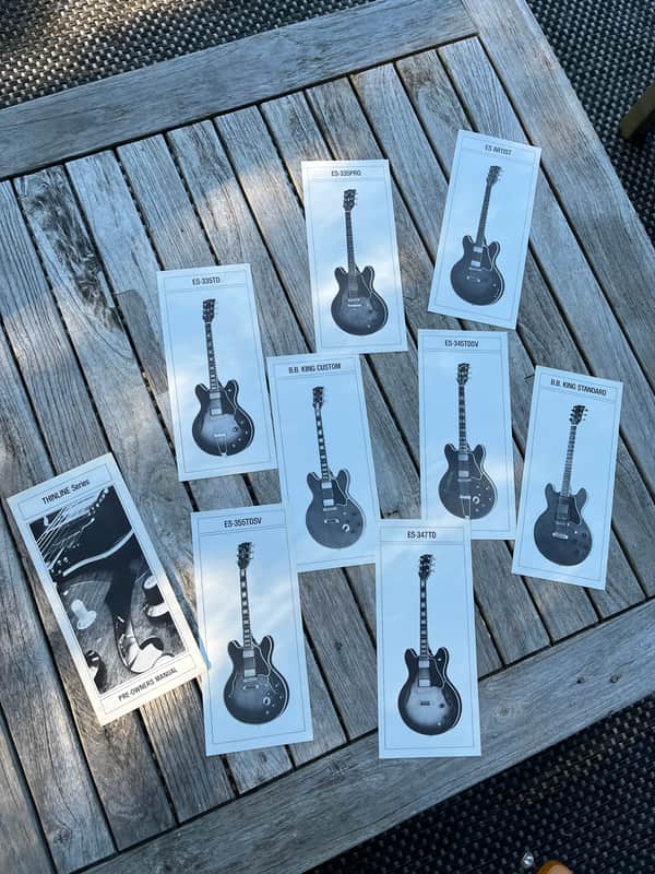 Gibson Owners manual 1981 memorabilia case candy image 1