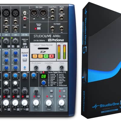 PRESONUS StudioLive SLM AR8C 8 Ch. Mixer Recording Interface+Software Upgrade imagen 1