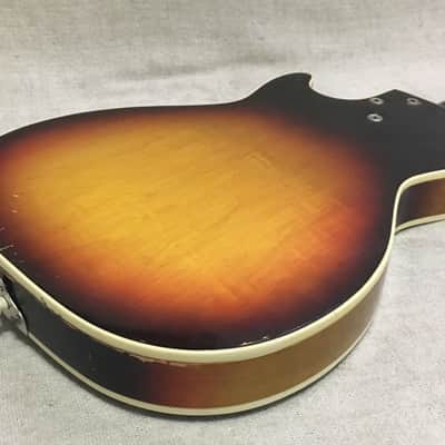 Airline 7209 Harmony Stratotone Roy Smeck 3 Dearmond Pickup 1960 Vintage Sunburst image 24