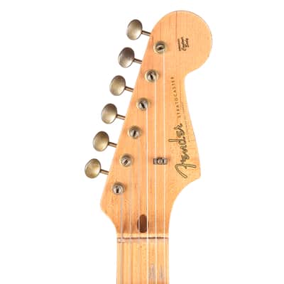 Fender Custom Shop Special Edition 1958 Compound Radius Stratocaster Relic Aged Burgundy Mist Metallic (Serial #CZ590224) image 5