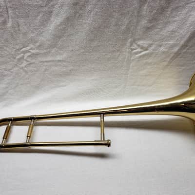Holton Collegiate TR602 Student Tenor Trombone w/ Case and Mouthpiece - Serviced image 5