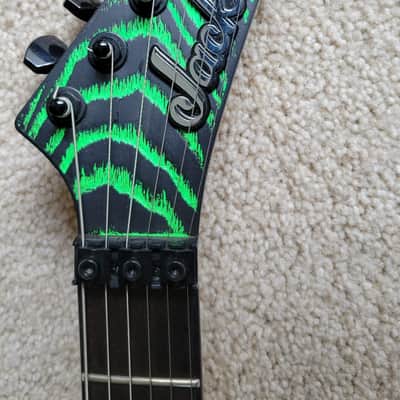 Jackson Pro Series Dinky DK2 Ash Electric Guitar, Green Glow Finish, New Molded Hard Shell Case image 5