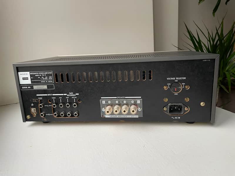 Sony TA-11 - refurbished, near mint! (1974-1978) | Reverb