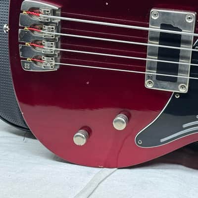 Sandberg Florence 30" Short Scale 4-string Bass with Gig Bag 2020s - Ruby Red image 4
