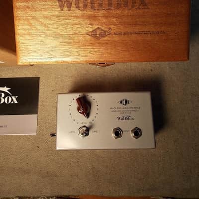 ACME AUDIO WOLFBOX MOTOWN DI DIRECT BOX w/ORIGINAL TRANSFORMER LAST ONE. EVER. image 3