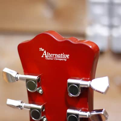 The Alternative Guitar Company Smiling Bull 2000s - Cherry Burst image 11