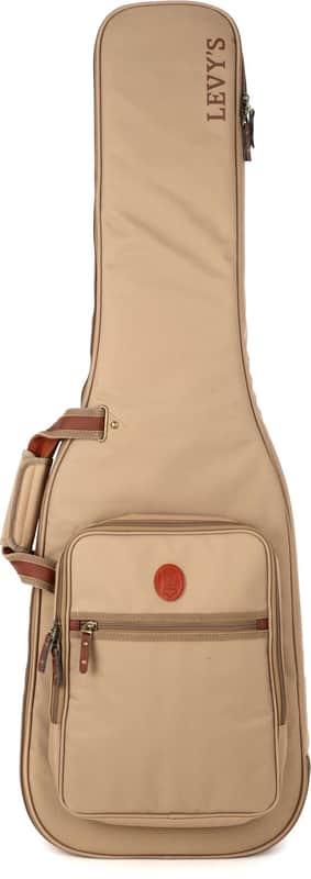 Levy's Deluxe Gig Bag for Electric Guitars - Tan image 1