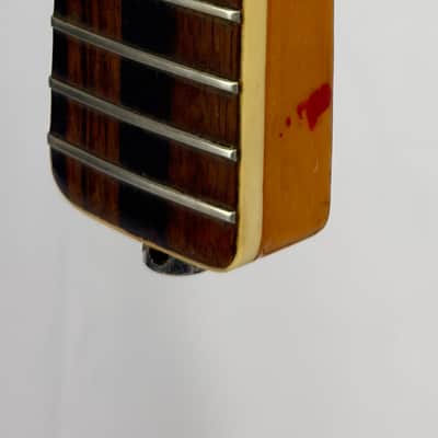 Vox Crucianelli Super Lynx Brazilian Rosewood Electric Guitar Neck Italy Vintage 1960s - Natural image 4