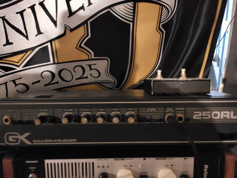 Gallien Krueger  RL250 with footswitch image 1
