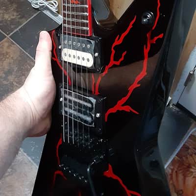 FireFly Dimebag Darrell Blood Bolt Tribute 6 String Electric Guitar image 11