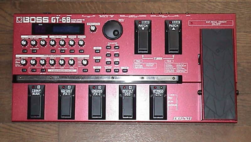Boss GT-6B Red | Reverb Canada