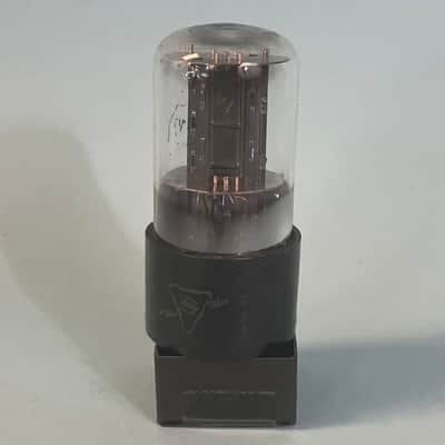 1952 Sylvania 6SN7GT Vintage Black Plate Preamp Tube! T216 image 2