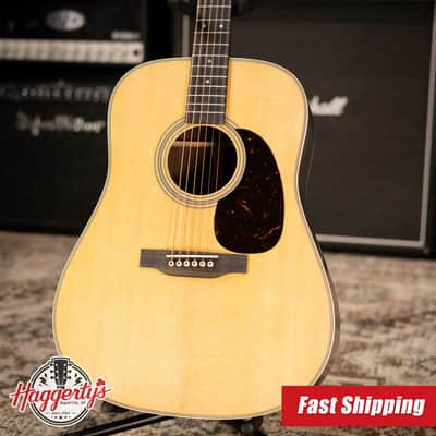 Martin D-28 Satin Dreadnought Acoustic Guitar with Hardshell Case image 1