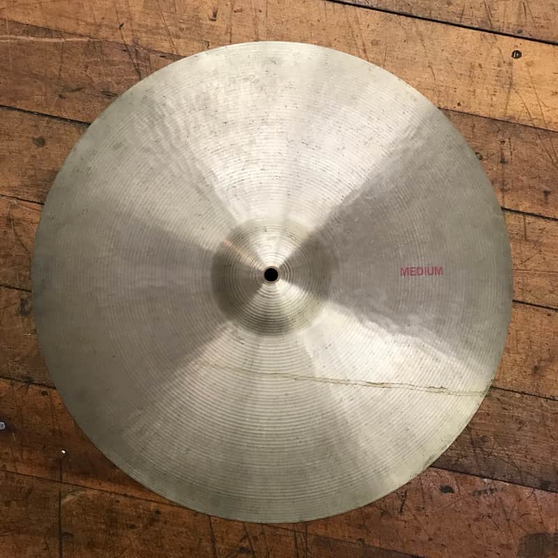 Paiste 18" Formula 602 "Pre-Serial" Medium Cymbal 1959 - 1971 image 1