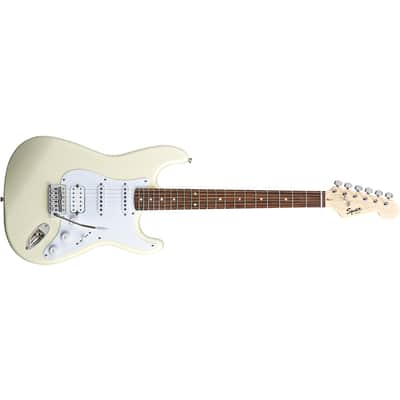 Squier Bullet Stratocaster HSS, Laurel Fingerboard, Arctic White image 2