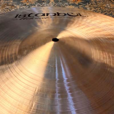 Versatile ISTANBUL Mehmet TRADITIONAL 22” Ride Crash 3098 g PERFECT Shape! Great Definition! CRASHABLE! image 7