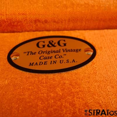 Fender Strat Tele Custom Shop G+G Tolex HARDSHELL CASE American Custom NOS Strat image 3