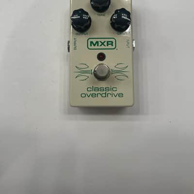 MXR Dunlop M-66 Classic Overdrive White Guitar Effect Pedal image 1